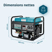 Benzinski generator „Könner & Söhnen“ KS 3000E thumbnail