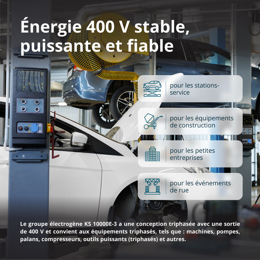 Γεννήτρια βενζίνης «Könner & Söhnen» KS 10000E-3