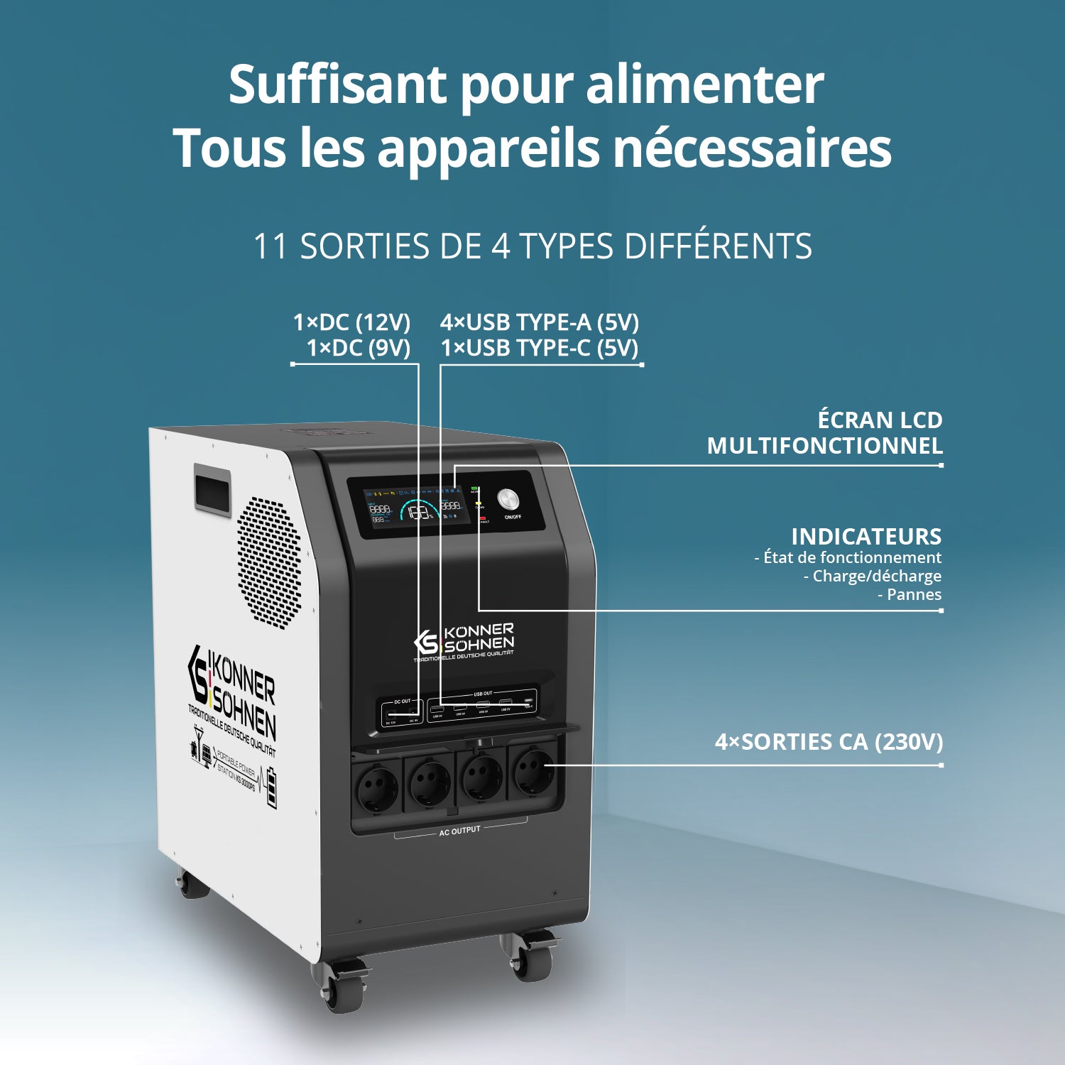 Prenosna elektrana KS 3000PS