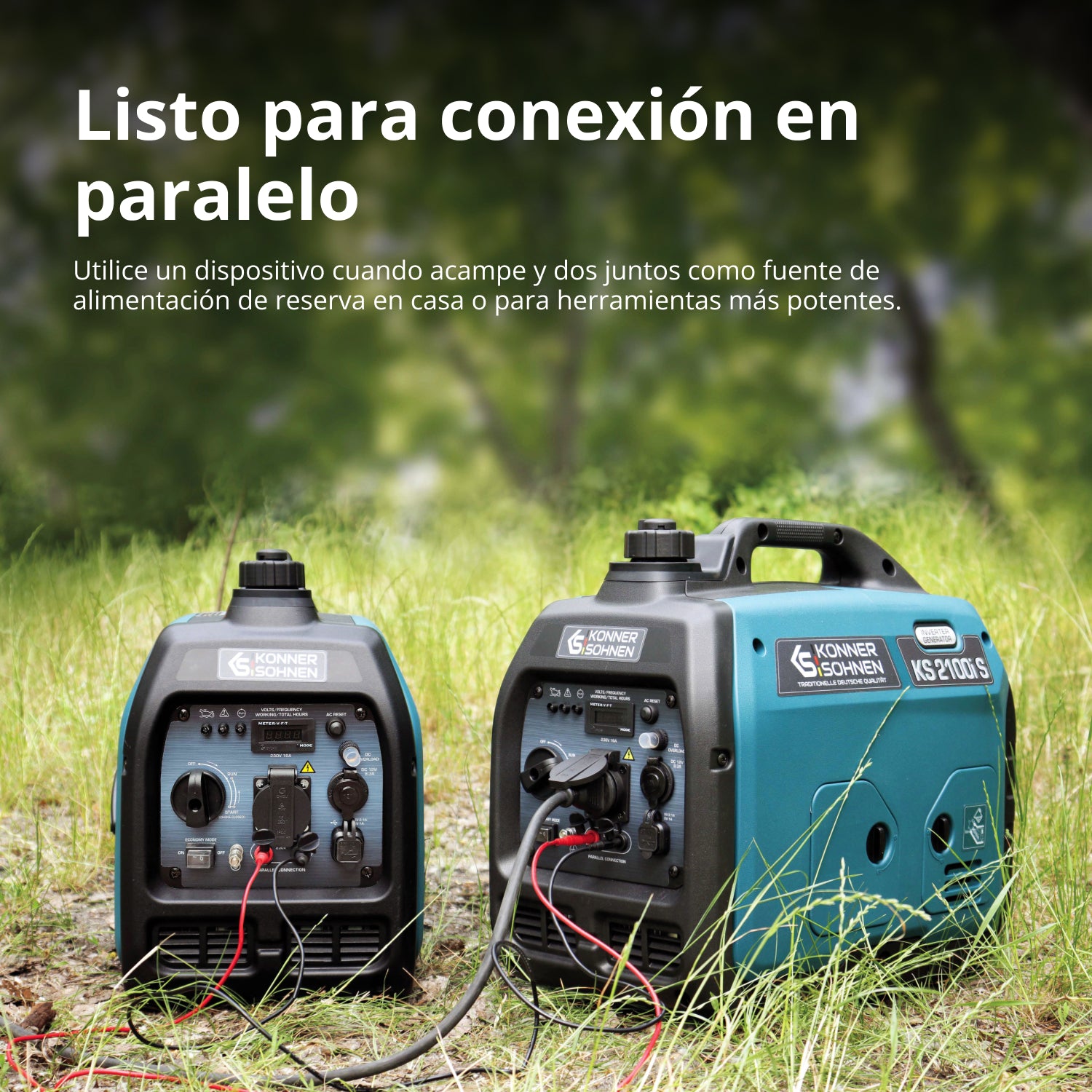Generador inverter híbrido de gas/gasolina KS 3100iG S