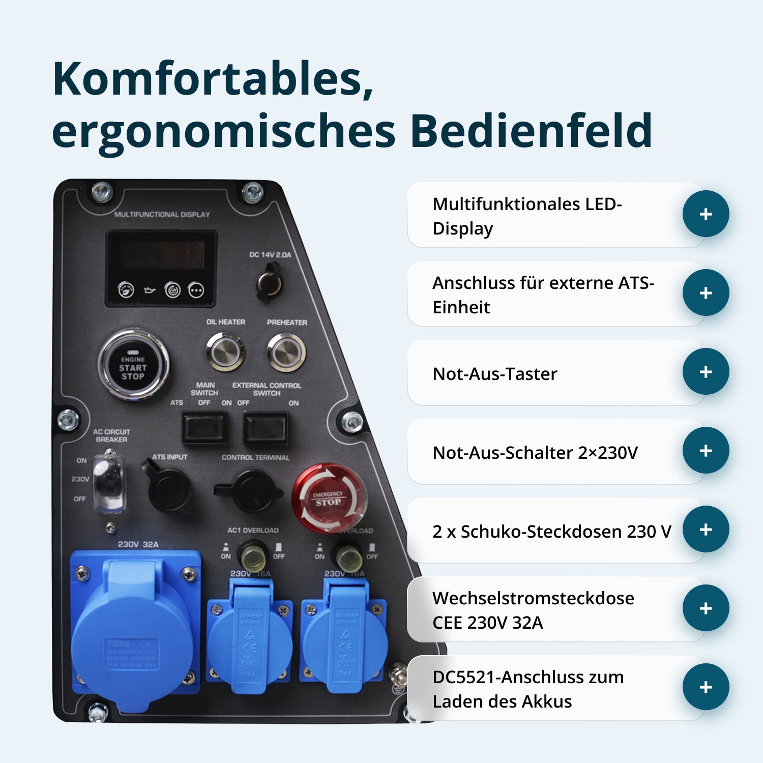 Diesel-Inverter-Generator im Schallschutzgehäuse KS 6500iDE S ATSR (B-Ware Sehr gut)