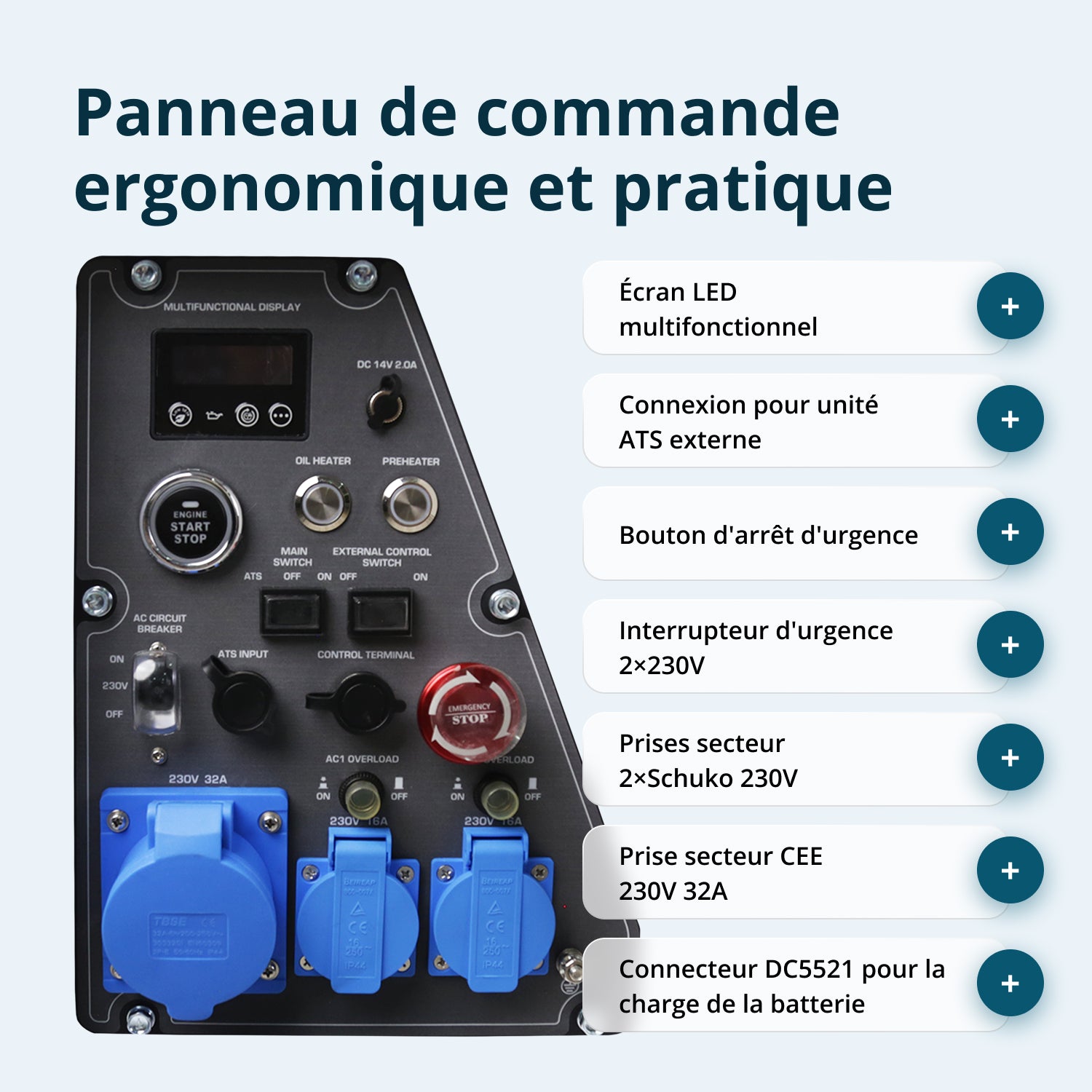 Γεννήτρια Inverter Diesel σε Ηχομονωτικό Περίβλημα KS 6500iDE S ATSR