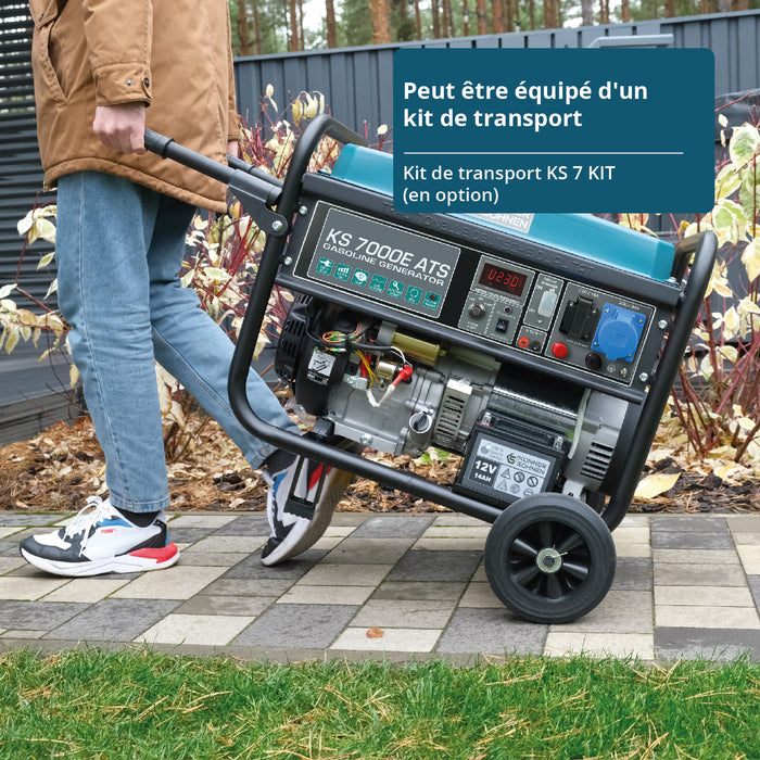 Gerador a gasolina "Könner & Söhnen" KS 7000E ATS