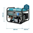 Γεννήτρια LPG/Βενζίνης «Könner & Söhnen» KS 7000E G thumbnail