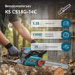 Benzinmotorsav KS CS18G-14C thumbnail