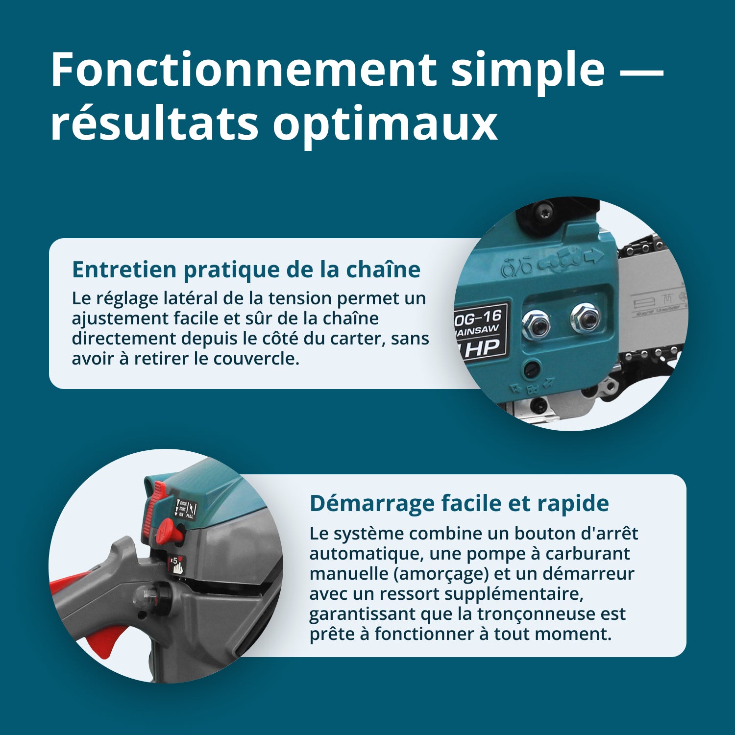 Motosserra a Gasolina KS CS20G-16