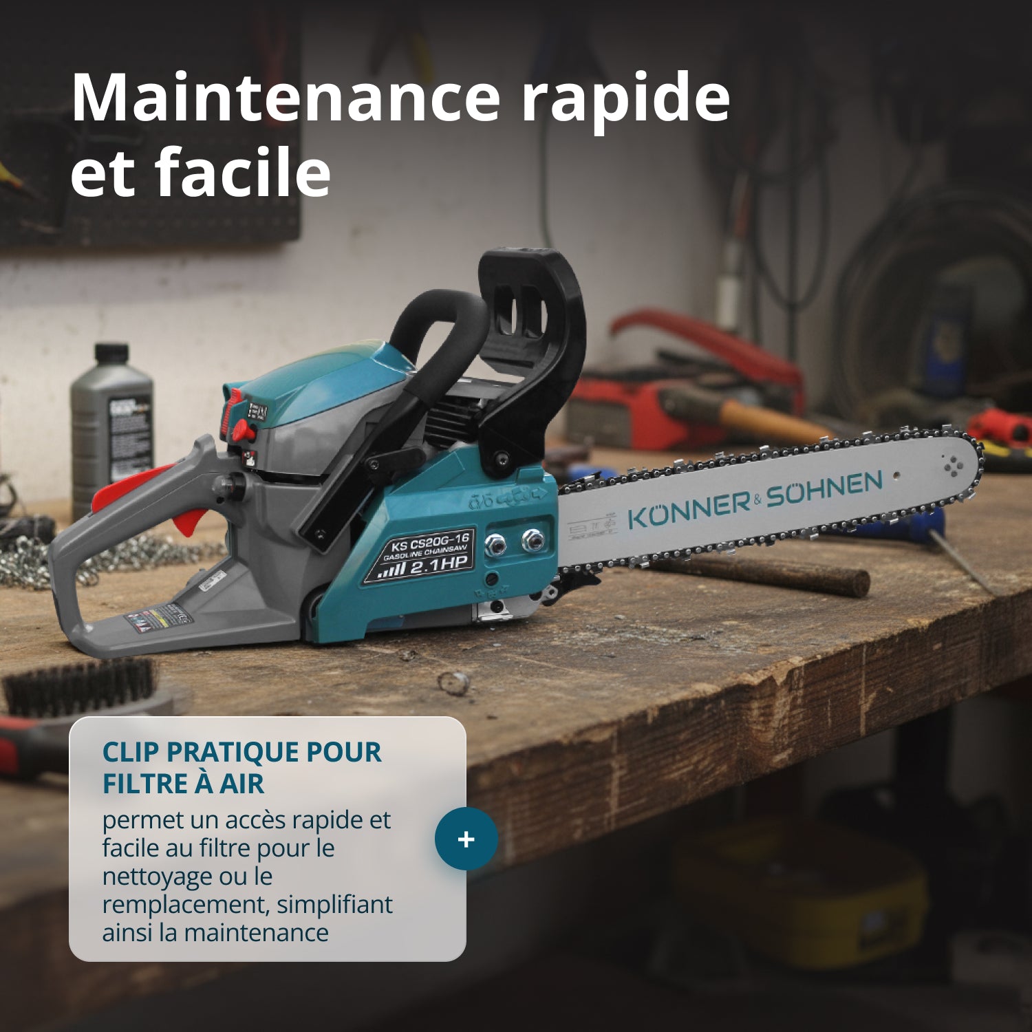 Motosserra a Gasolina KS CS20G-16