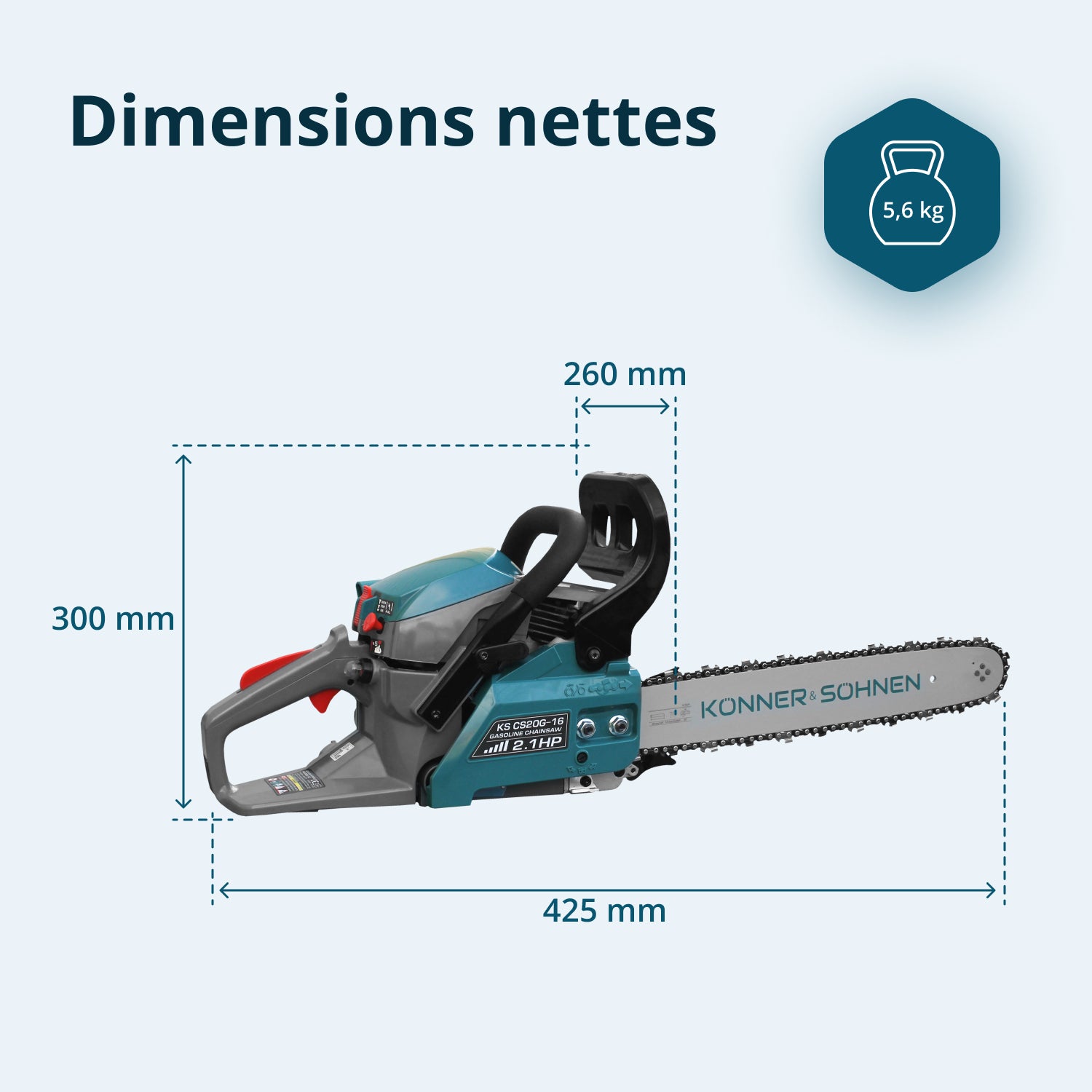 Motosserra a Gasolina KS CS20G-16