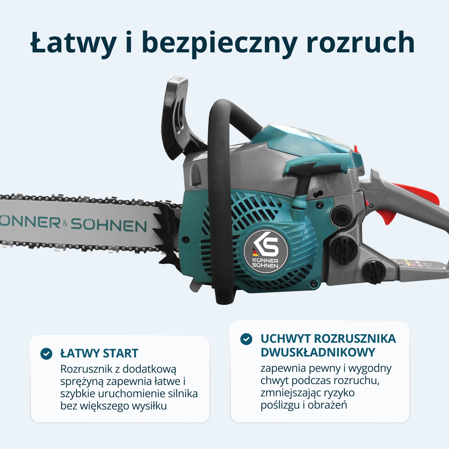 Tronçonneuse à essence KS CS20G-16