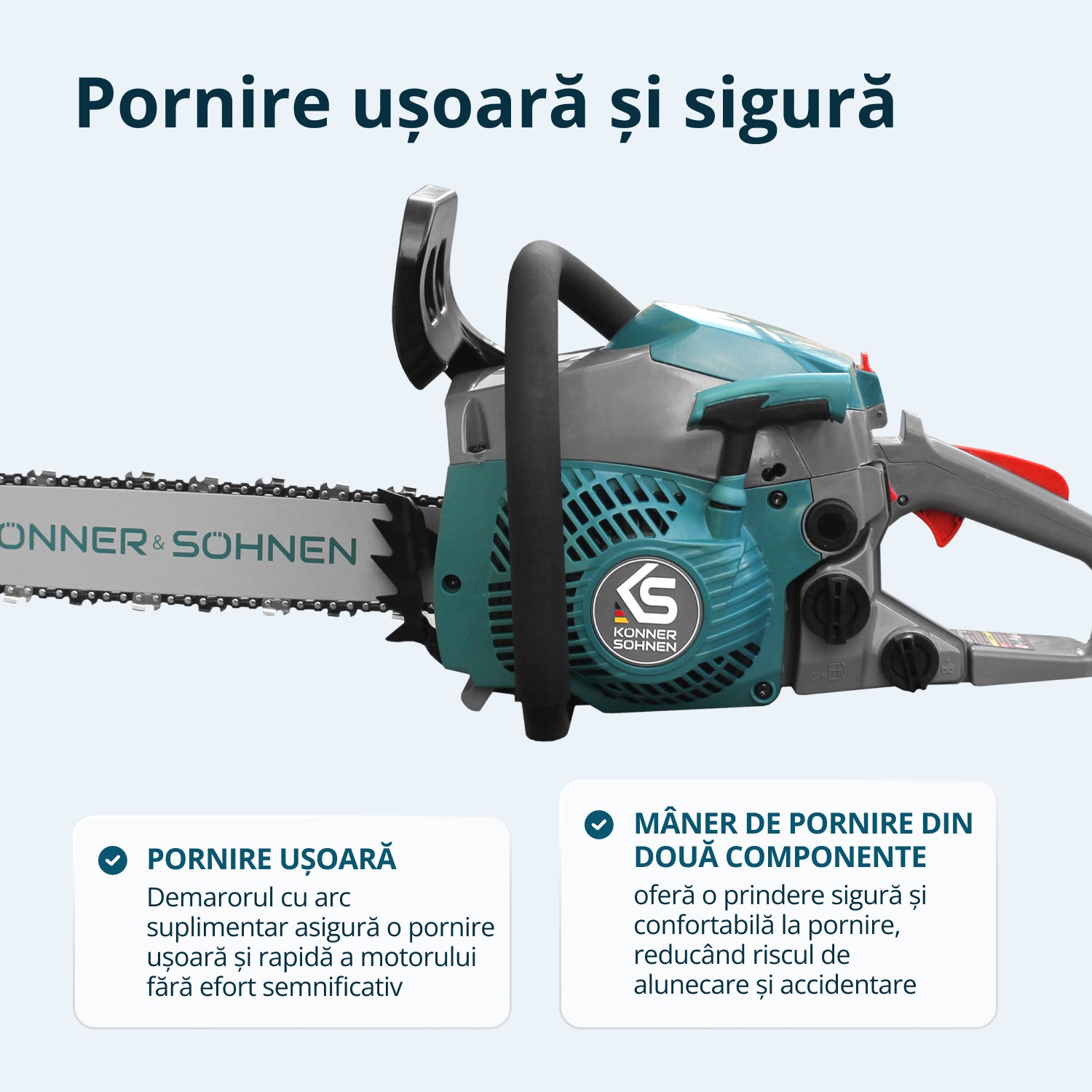 Tronçonneuse à essence KS CS20G-16