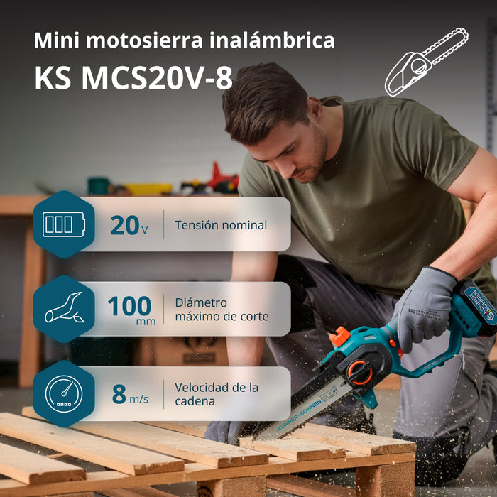 Kit promocional para la poda KS MCS-CSP-SET