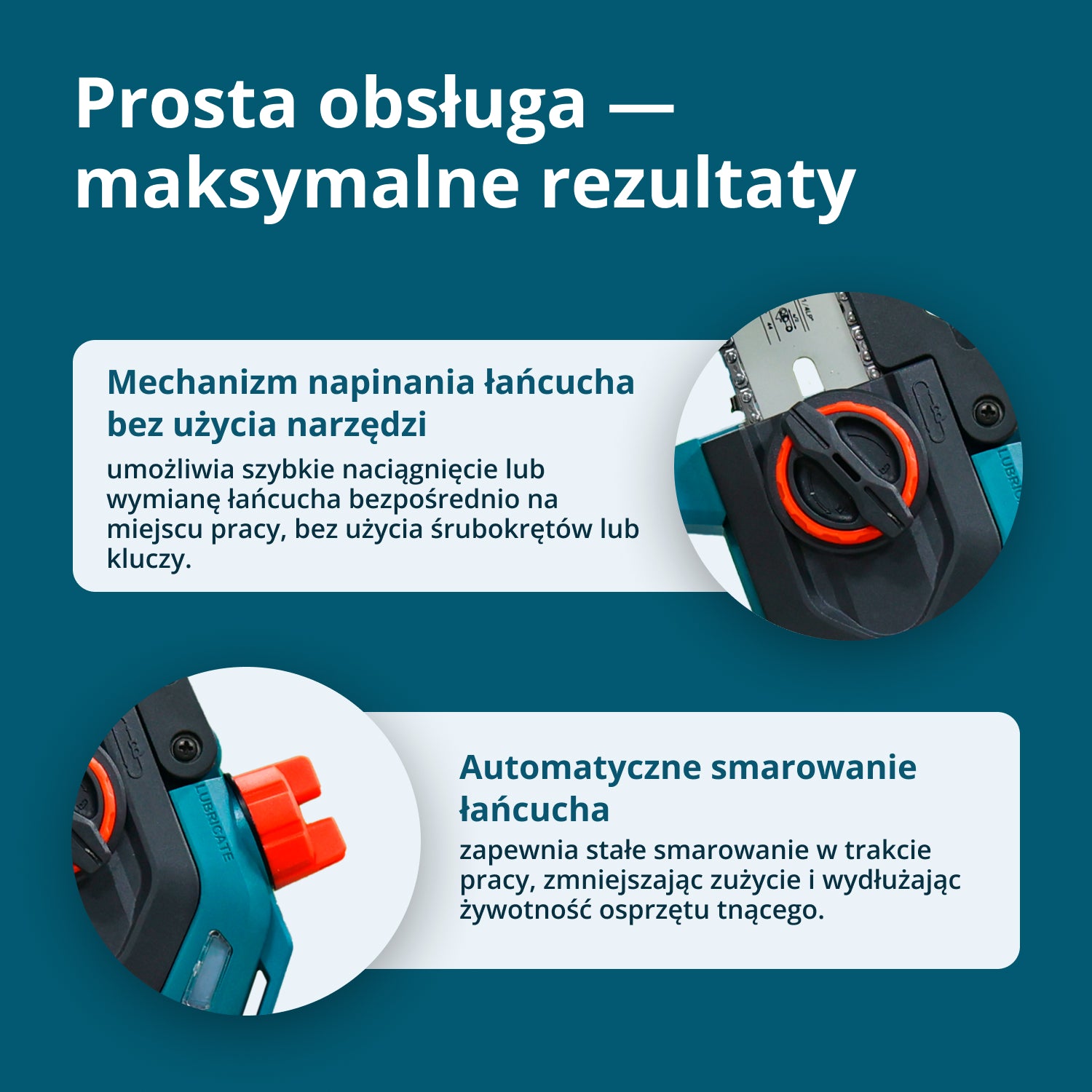 Snoerloze Mini Kettingzaag KS MCS20V-8