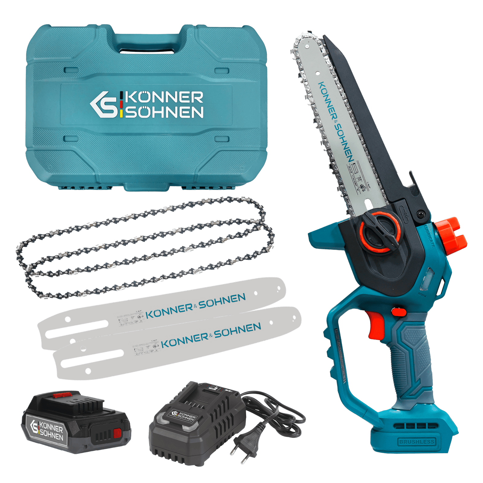 Ασύρματο Μίνι Αλυσοπρίονο KS MCS20V-8 Θήκη