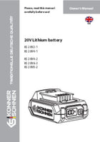 Batterie au lithium 20V