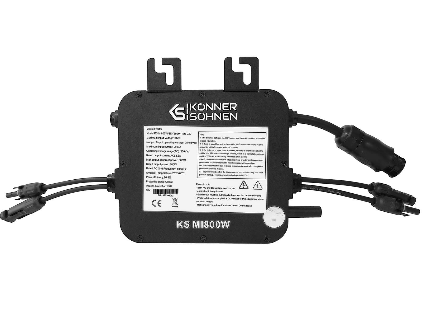Balkong Solsystem KS SBS800-SET4