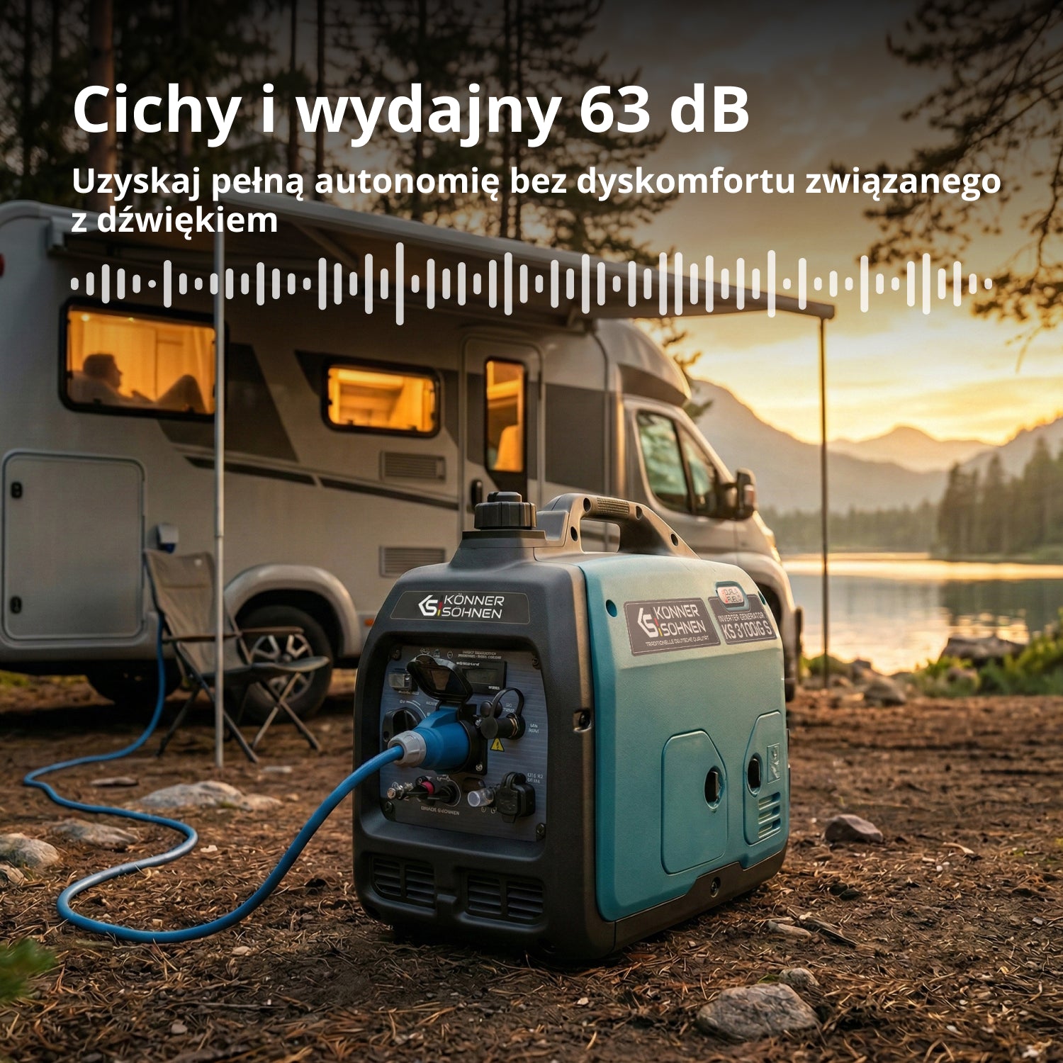 Inwerterowy generator LPG/benzyna KS 3100iG S