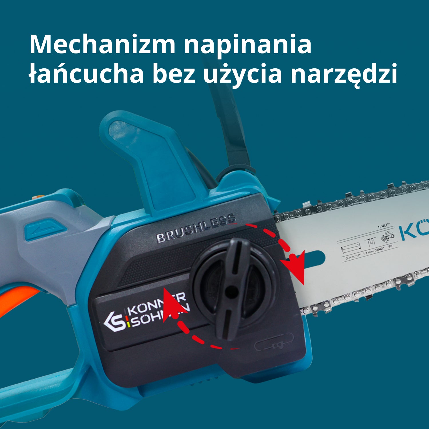 Piła akumulatorowa KS MCS20V-12 SET