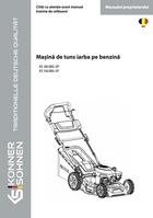 Mașină de tuns iarba pe benzină KS 46LMG-SP, KS 56LMG-SP
