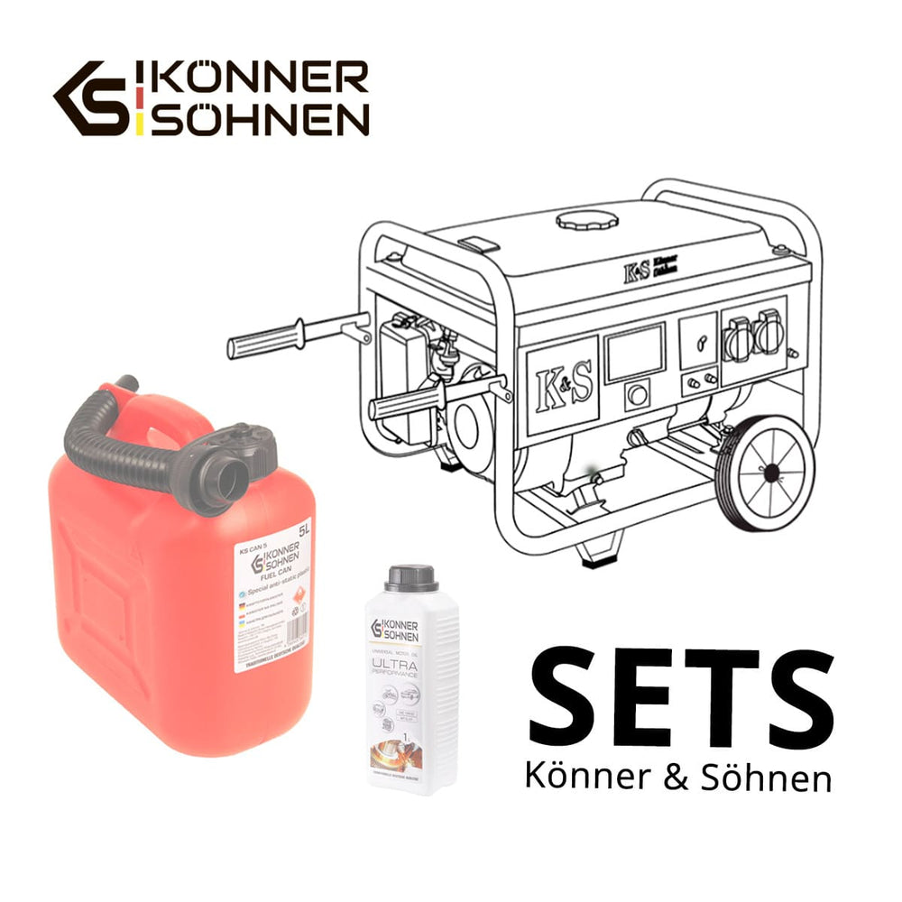 SETPROMO235: KS 10000E-3 + KS 10W-30 ++ KS COVER20 + KS 10 KIT