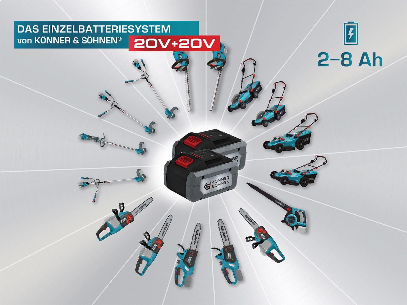 Akku-Rasentrimmer KS BCT-20V (B-Ware Hervorragend)