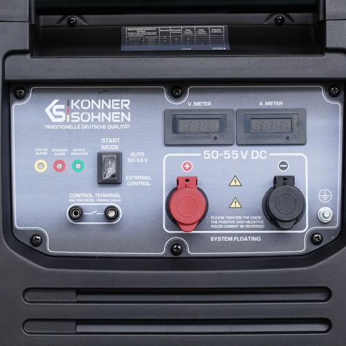 Panel de control fácil de usar