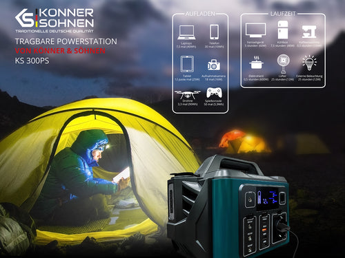 Station d'alimentation portable KS 300PS