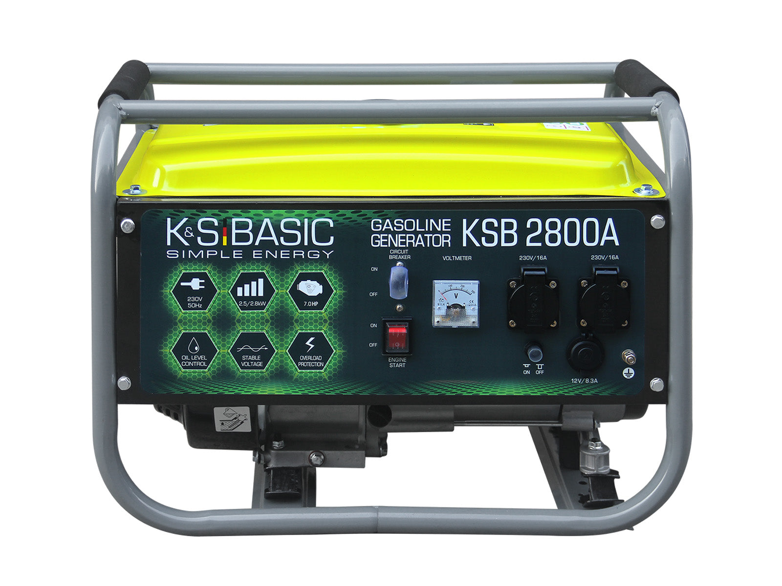 Groupe électrogène à essence KSB 2800A