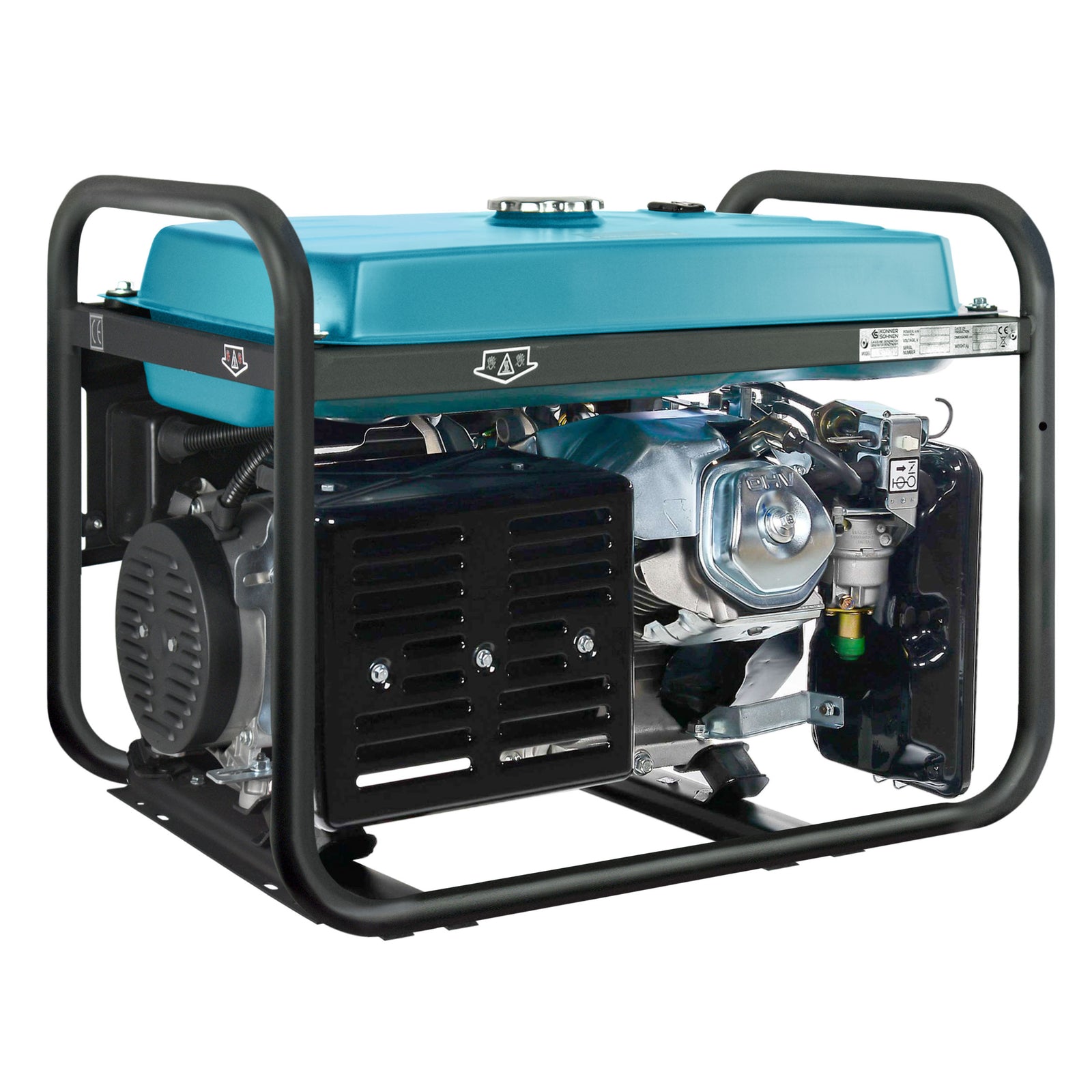 Benzinegenerator "Könner & Söhnen" KS 10000E 1/3
