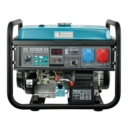 Benzinegenerator "Könner & Söhnen" KS 10000E 1/3