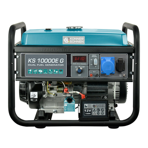 LPG/Benzine Generator "Könner & Söhnen" KS 10000E G