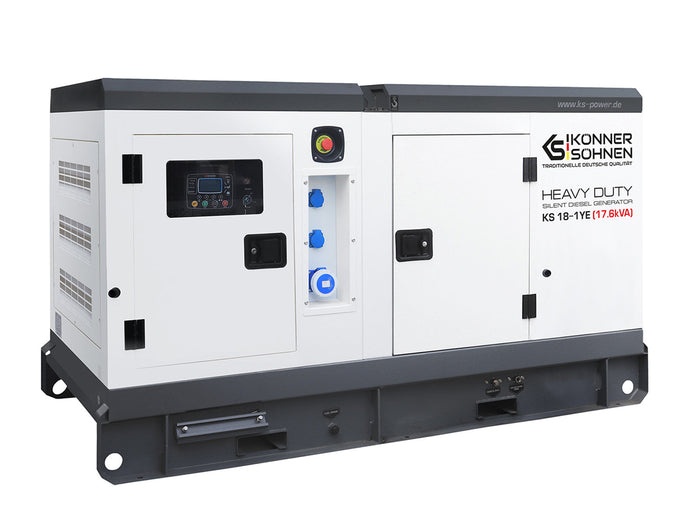 Central eléctrica diésel monofásica KS 18-1YE