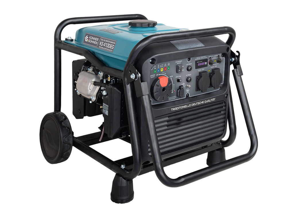 Groupe électrogène à essence-gaz de type inverter KS 4100iEG