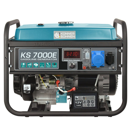 Benzinegenerator "Könner & Söhnen" KS 7000E