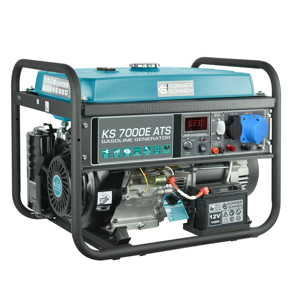 Gerador a gasolina "Könner & Söhnen" KS 7000E ATS