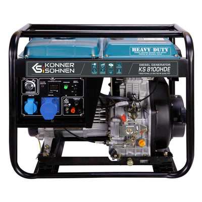 Γεννήτρια ντίζελ «Könner & Söhnen» KS 8100HDE (EURO V)