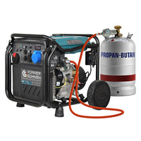 LPG/benzin inverteres generátor KS 8100iEG