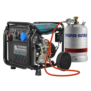 LPG/benzin inverter generator KS 8100iEG