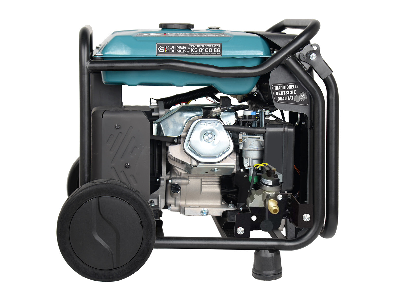 Groupe électrogène à essence-gaz de type inverter KS 8100iEG
