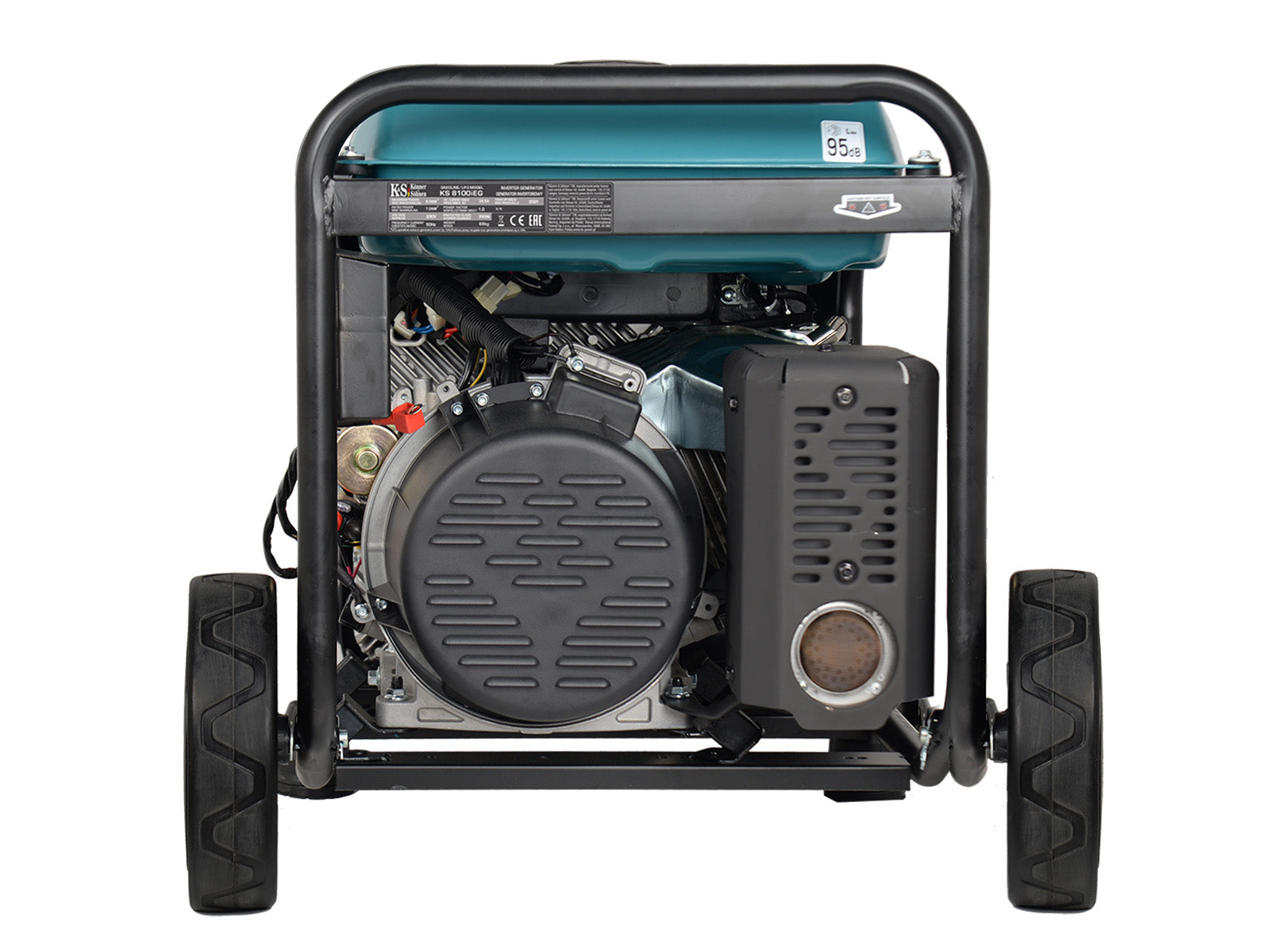 Groupe électrogène à essence-gaz de type inverter KS 8100iEG
