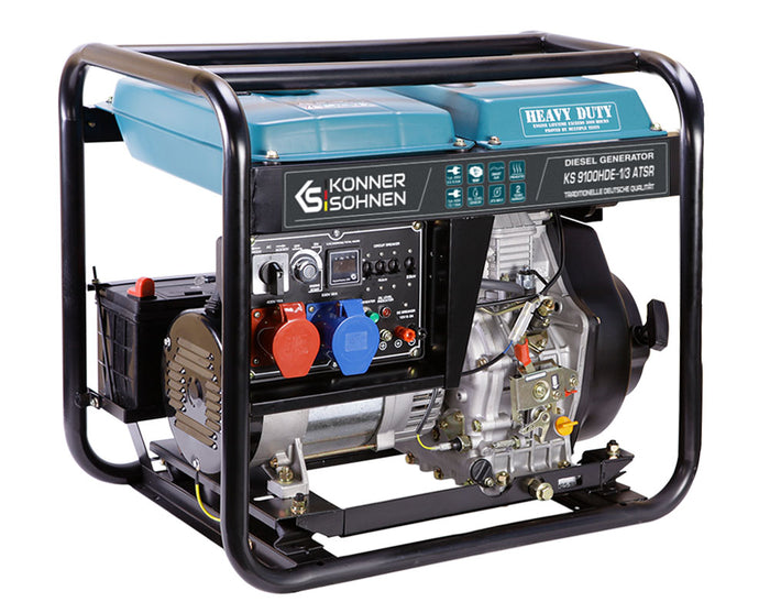 Generador diésel "Könner & Söhnen" KS 9100HDE-1/3 ATSR (EURO V)