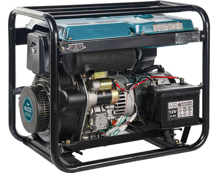 Generador diésel "Könner & Söhnen" KS 9100HDE-1/3 ATSR (EURO V)