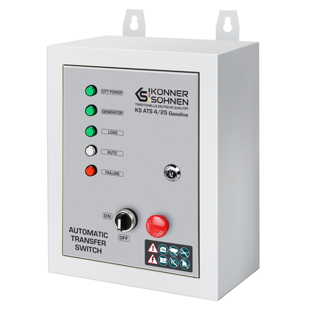 Automatyczny Przełącznik Zasilania KS ATS 4/25 Gasoline