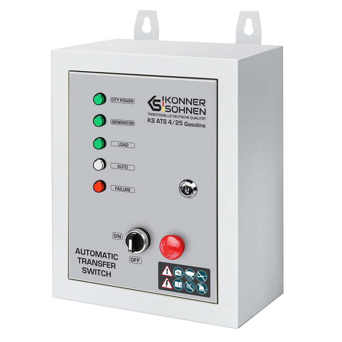 Commutateur de Transfert Automatique KS ATS 4/25 Gasoline