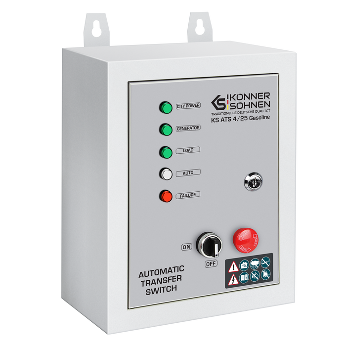 Commutateur de Transfert Automatique KS ATS 4/25 Gasoline