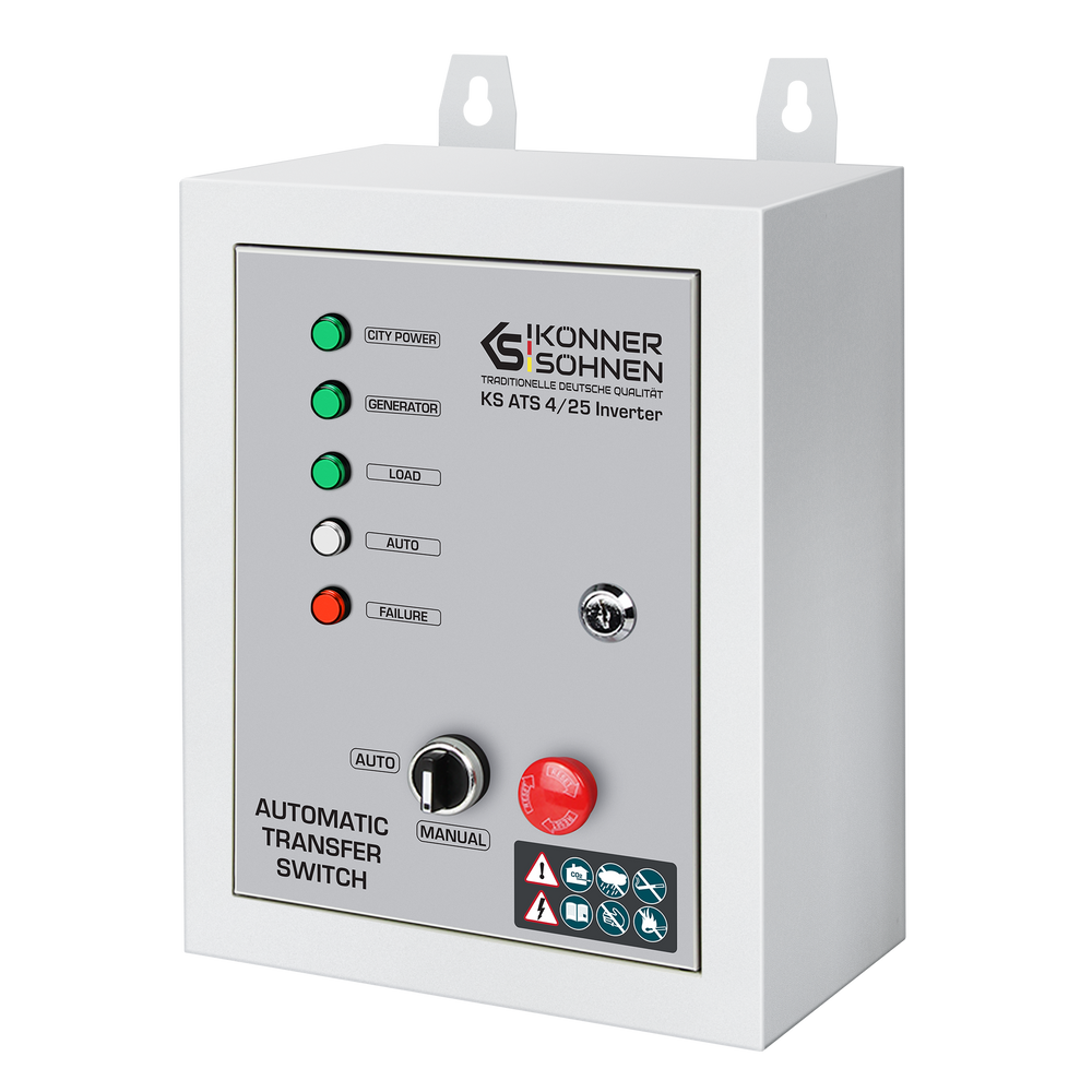 Commutateur de Transfert Automatique KS ATS 4/25 Inverter