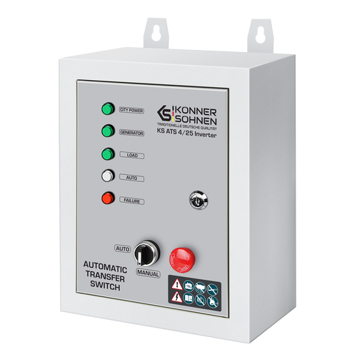 Commutateur de Transfert Automatique KS ATS 4/25 Inverter