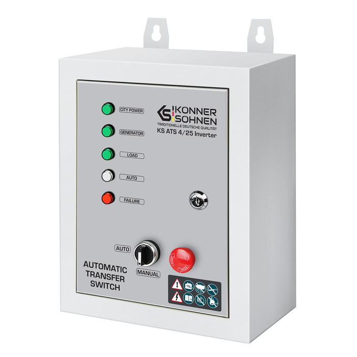 Commutateur de Transfert Automatique KS ATS 4/25 Inverter