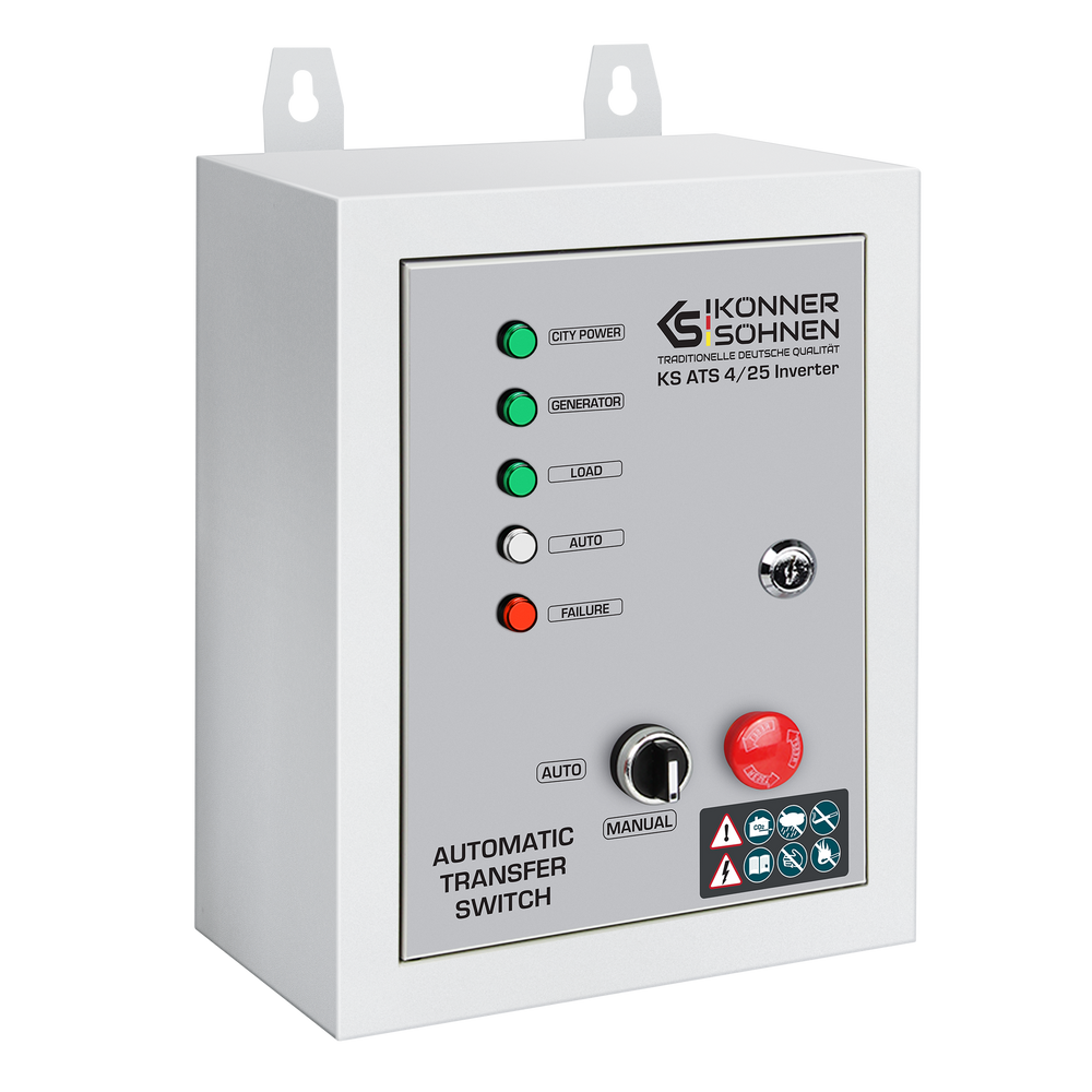 Commutateur de Transfert Automatique KS ATS 4/25 Inverter