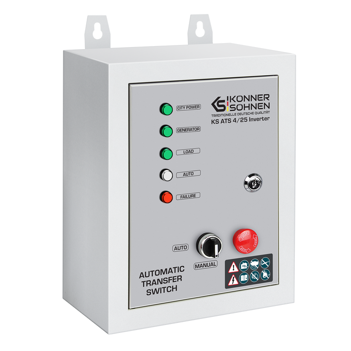 Commutateur de Transfert Automatique KS ATS 4/25 Inverter