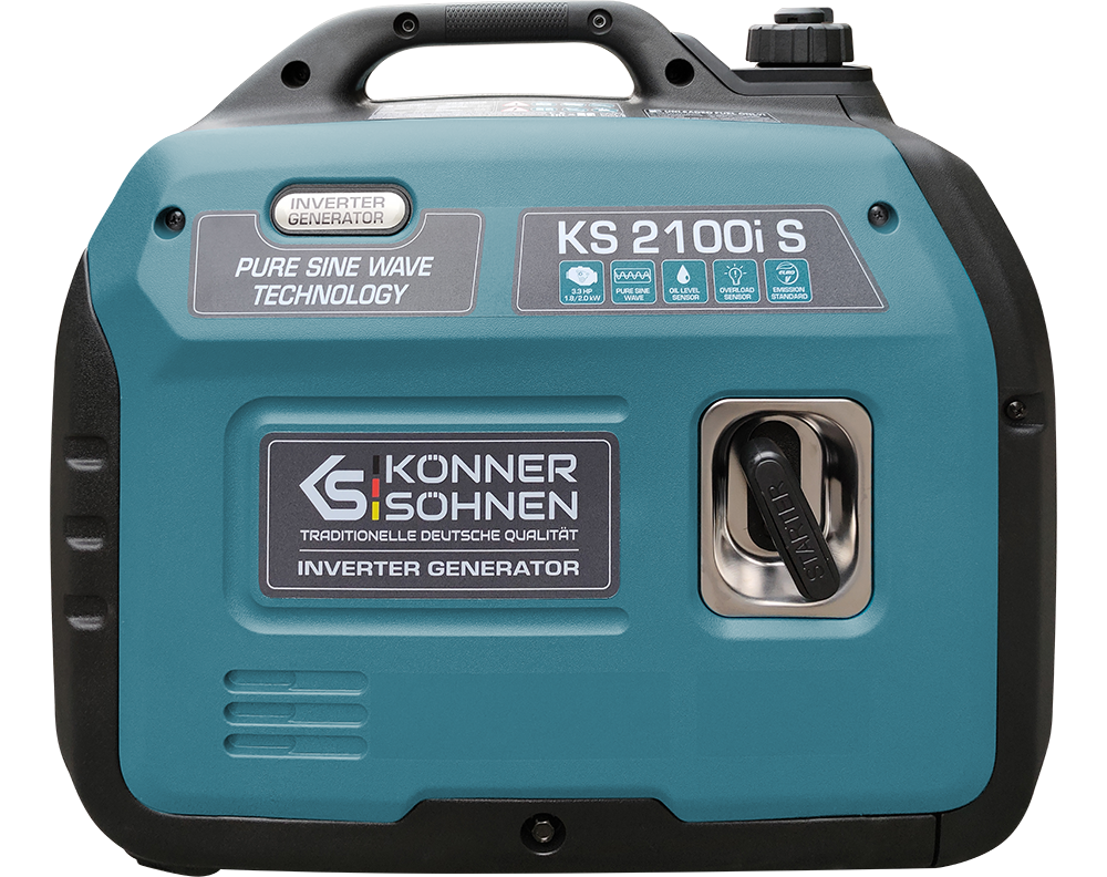 Groupe électrogène-onduleur dans la boîte anti-bruit KS 2100i S